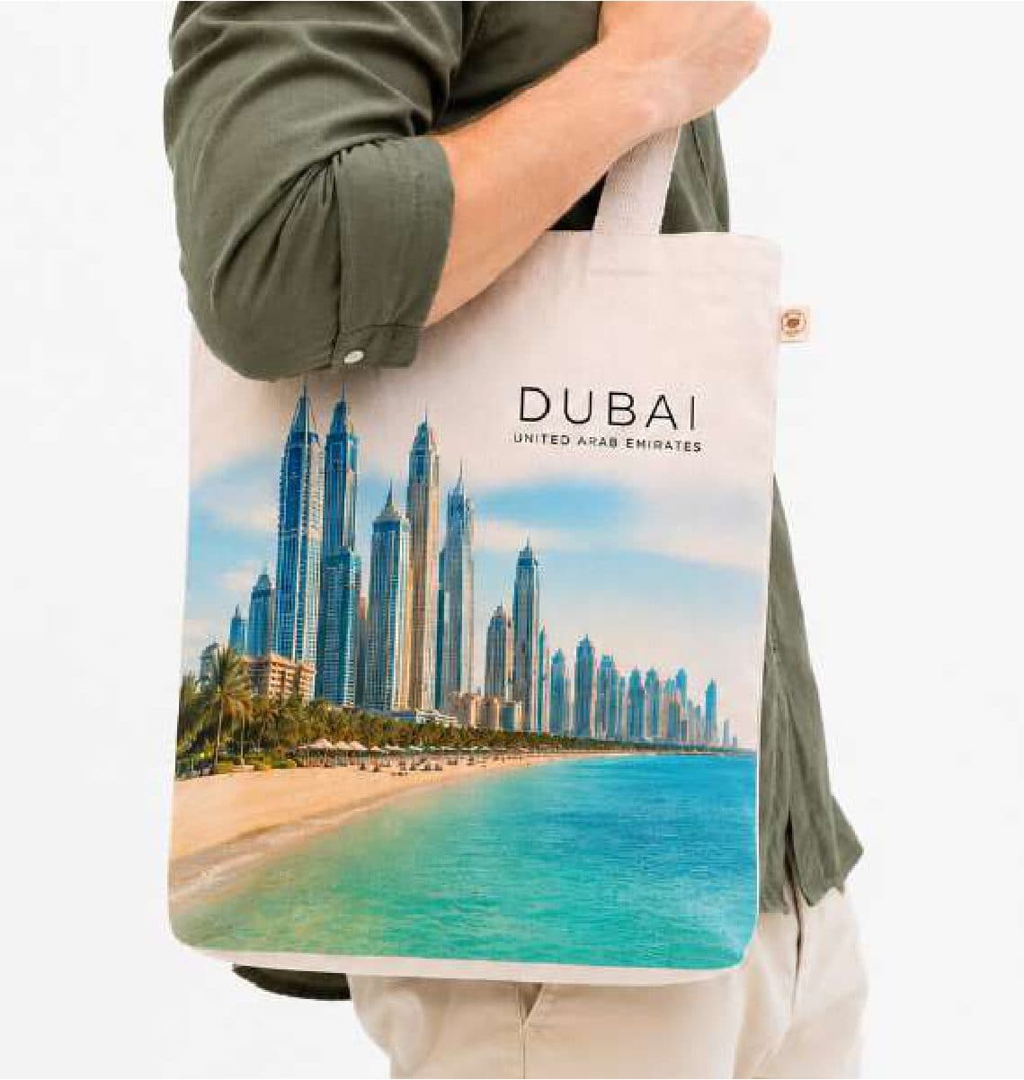 Dubai Canvas Tote