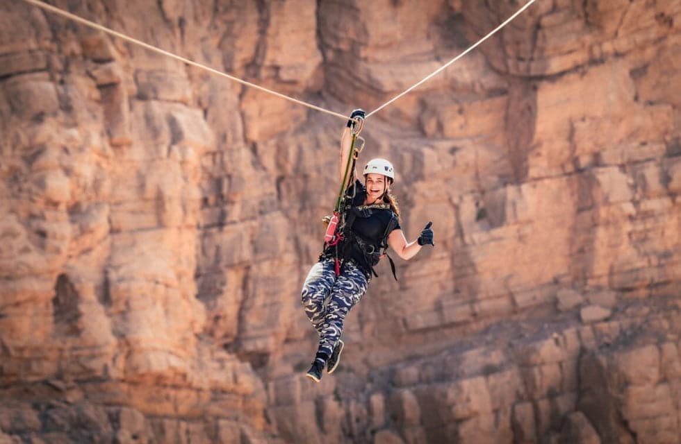Epic Via Ferrata Mountain Adventure at Bear Grylls Explorers Camp