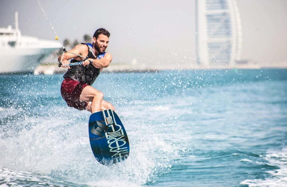 One Hour Exhilarating Wakeboarding Session in Dubai