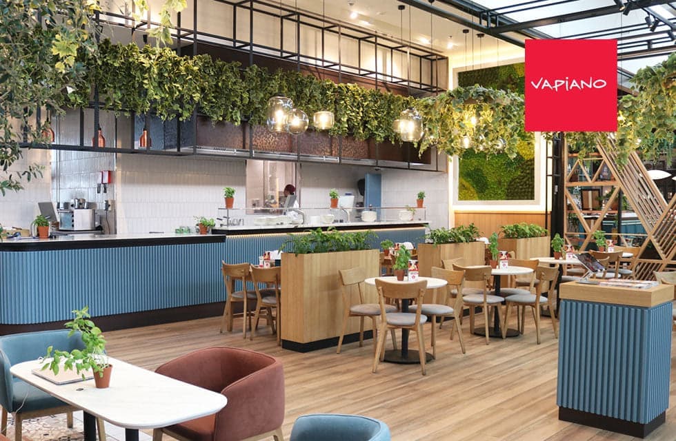 Delightful Dining Experience for Two at Vapiano Across 6 Locations