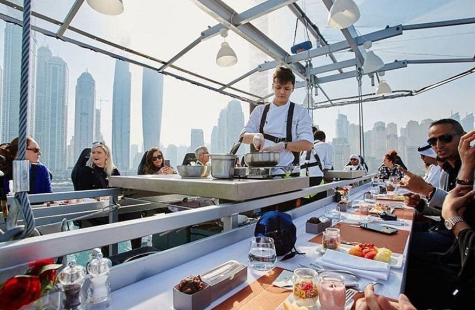 Dinner in the Sky Dubai Lunch Experience Gift Voucher