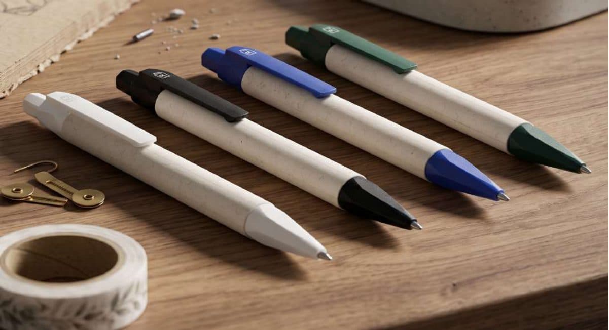 Milky Pen from Recycled Cartons