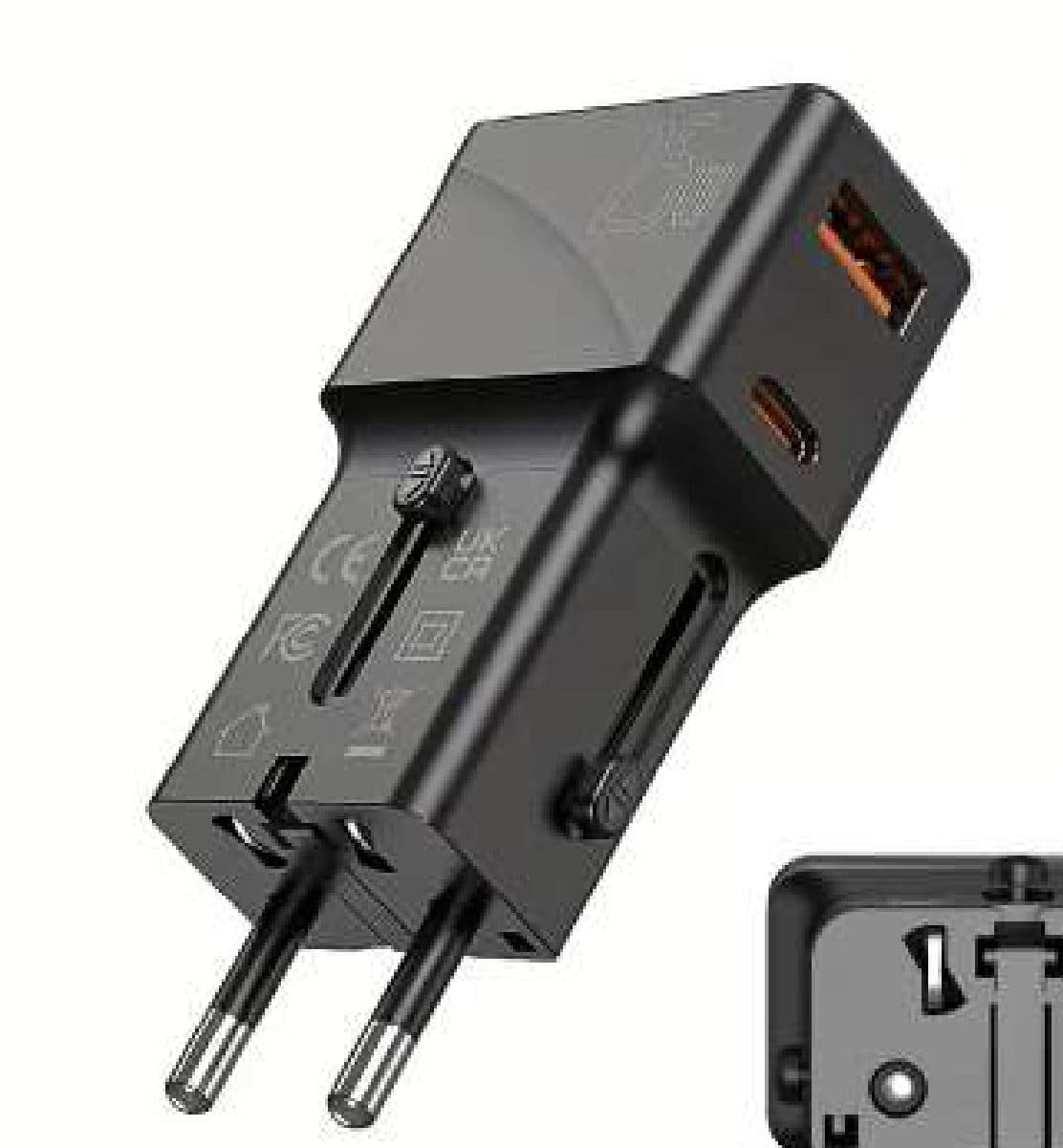 25W Multi Travel Adaptor