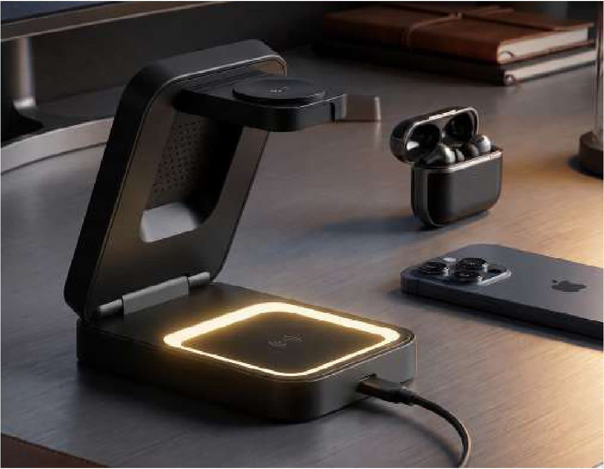 Aura 3-in-1 Wireless Charging Stand