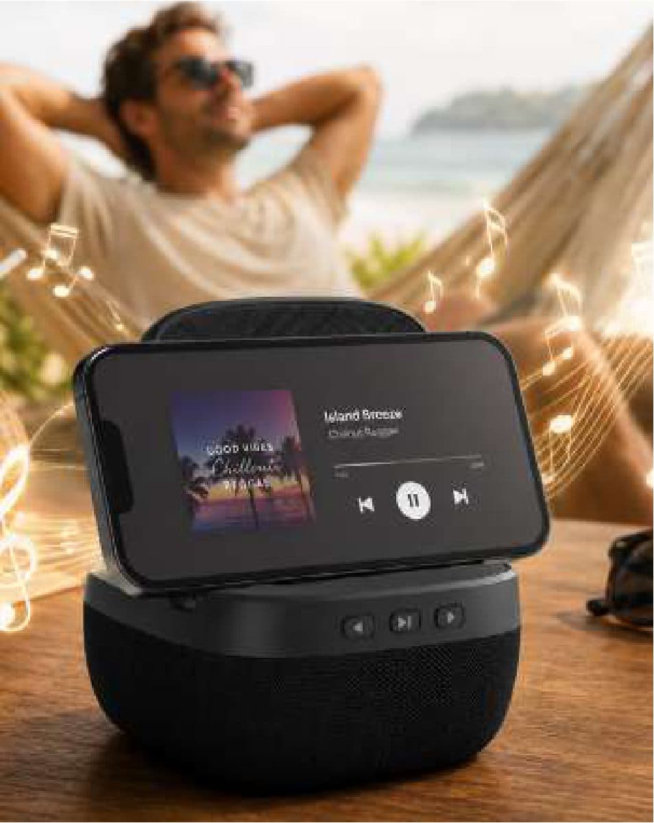 Boom Sound Speaker Phone Stand