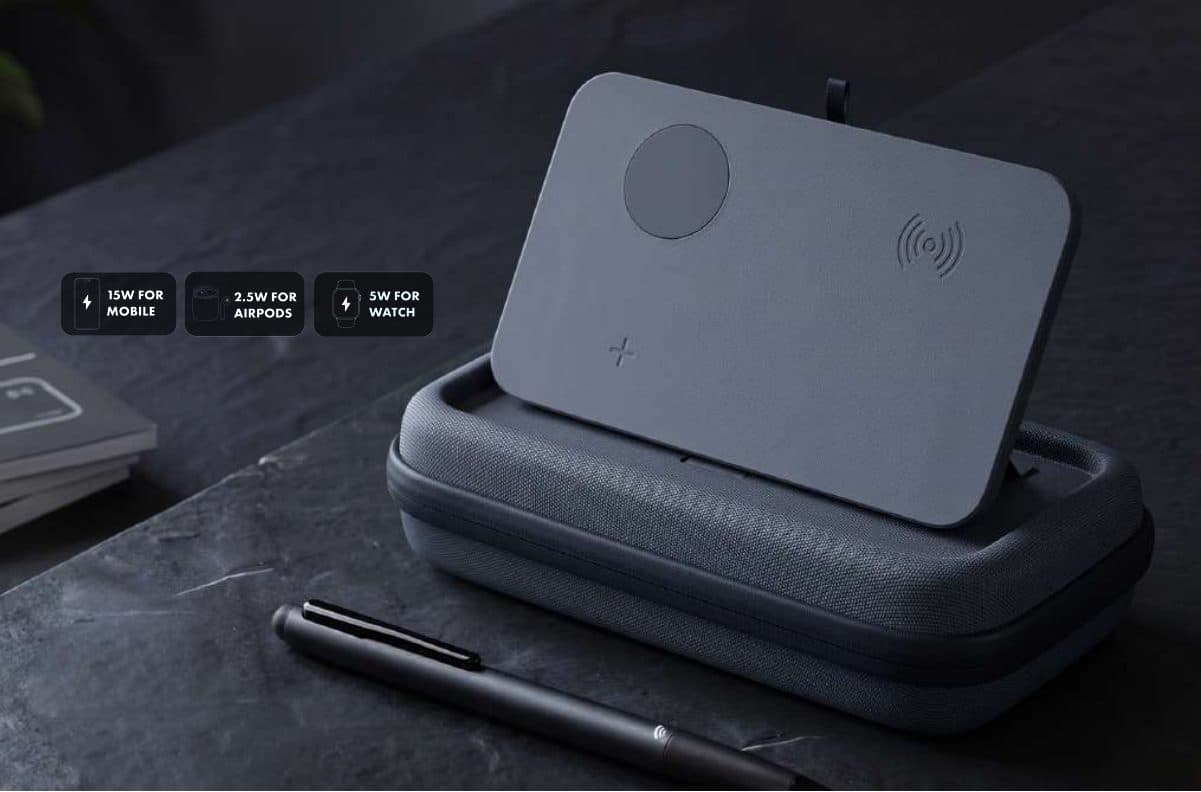 Tech Organiser with Wireless Charger